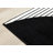 Fresno Black White Contrasting Modern Area Rug-112014108