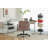 Pink Velvet Criss Cross Armrest Office Chair With Wheels – Adjustable Height, 360° Swivel, Comfortable For Home Office, Reading & Vanity