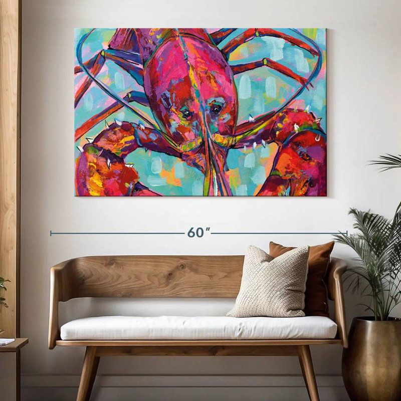 Brampt Lilly Lobster III, H 34 po x l 51 po