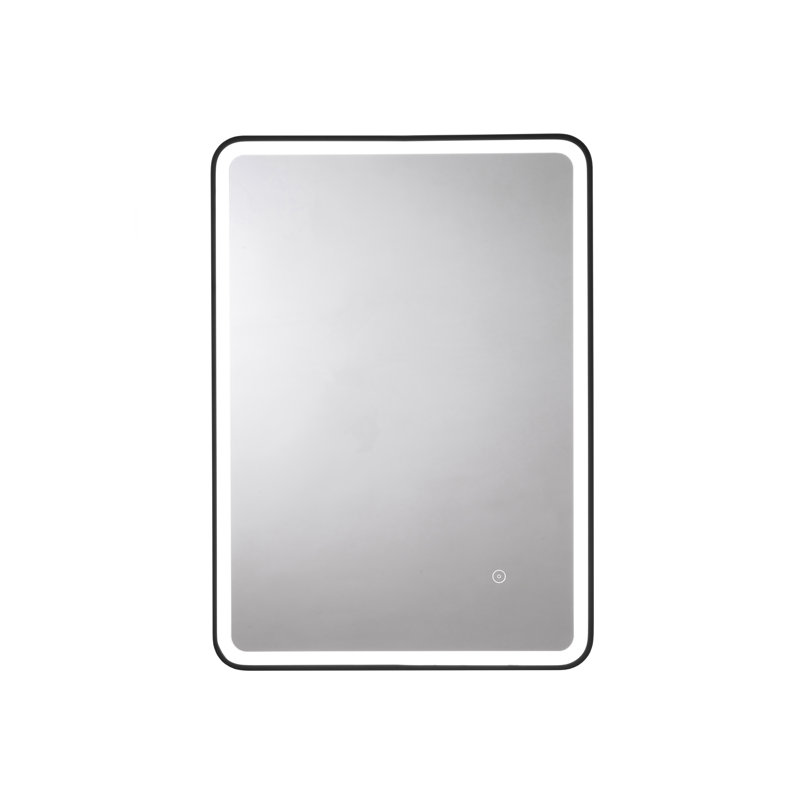 Metal Flat Mirror with Shelves