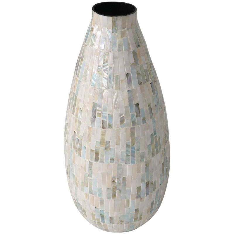 Handmade Table Vase, 18.7" H x 8.3" W x 8.3" D