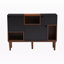 Buffet en chêne et espresso bicolore à 3 portes Anderson, H 28,73 po x l 39,44 po x P 11,61 po Anderson