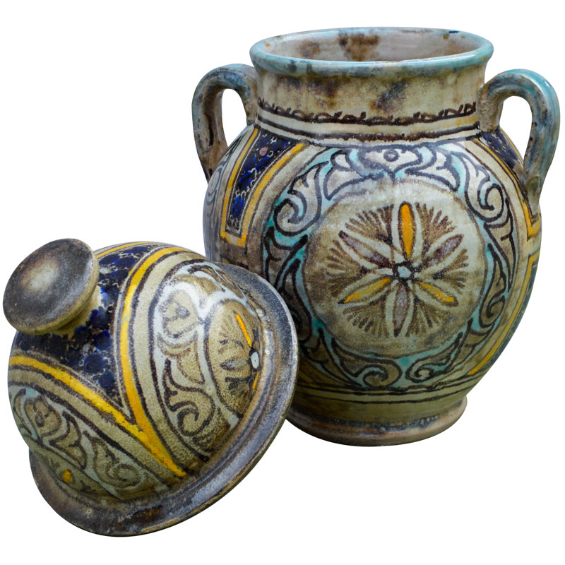 Handmade Ceramic Table Vase, Floral