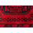 Teimani Red Rug 3'7" x 6'7"