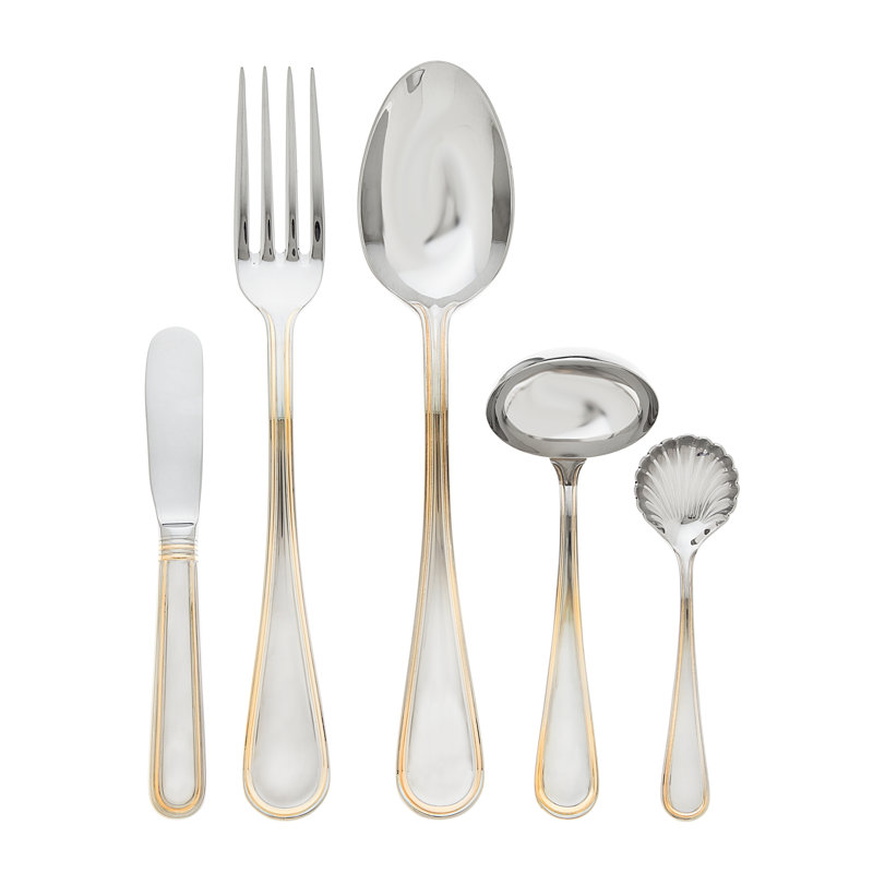 Ascot 5 - Piece Stainless Steel Hostess Set