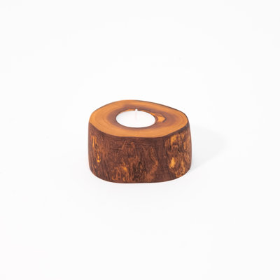 Mulford Wood Tabletop / Centrepiece Tealight Holder