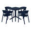 Ensemble repas carré pour 4 personnes-279593950