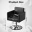 Fauteuils de coiffeur pour coiffeur, noir-370897465