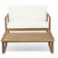 BELGIAN LOVESEAT & COFFEE TABLE-1421122674