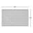 WaterHog Honeycomb 23 in. x 35 in. Indoor Outdoor Door Mat-22241008