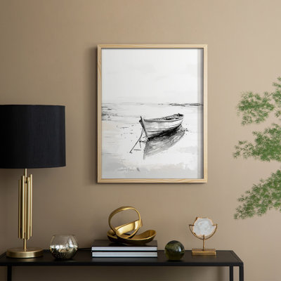 NAUTICAL Series CDL XXXVI, reproduction encadrée - bois massif