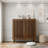 Walnut Sideboard Buffet Cabinet With Storage