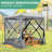 6FTx6FT Screen Room with Mosquito Netting-105123202
