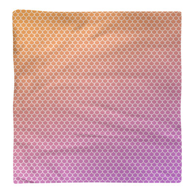 Serviette de coton à balances sirène