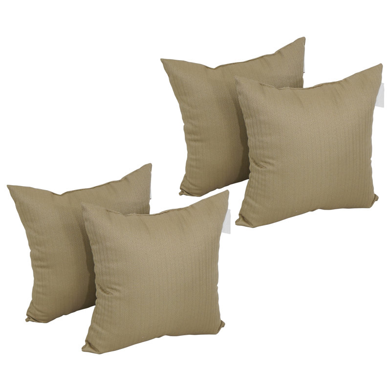 Housse et insert de coussin carré extérieur Premium Premium Jacquard