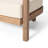 Outdoor Outdoor Acacia Wood 3 Piece Chat Set With Cushions