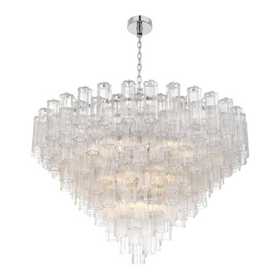 Lustre en chrome poli 49 po Tenneville