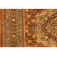 Tapis de couloir unique orange / rouge 4 pi x 13 pi 9 po Oushak