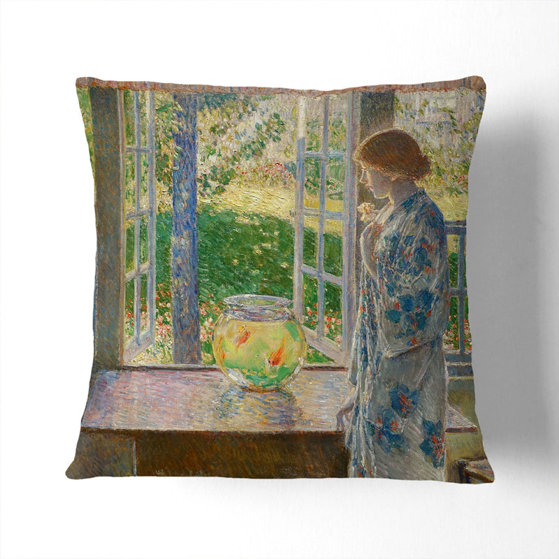Square Cushion, 55cm H x 55cm W x 20cm D