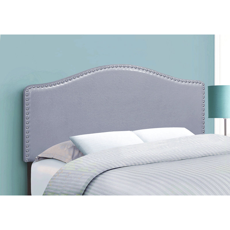 Bed, Headboard Only, Full Size, Bedroom, Upholstered, Light Blue, Full