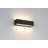 Stripe 10" Wall Sconce, Up/Down Light, 7.5W x 2, Black Finish