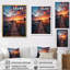 Talton Pier and Dock Coastal IV, reproduction d'art sur toile-981080100-981080101