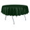 Ultimate Textile -5 Pack- Herringbone - Fandango 72-Inch Round Tablecloth, Hunter Green