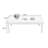 Burlywood Rectangular Solid Wood Dining Table-1952173602