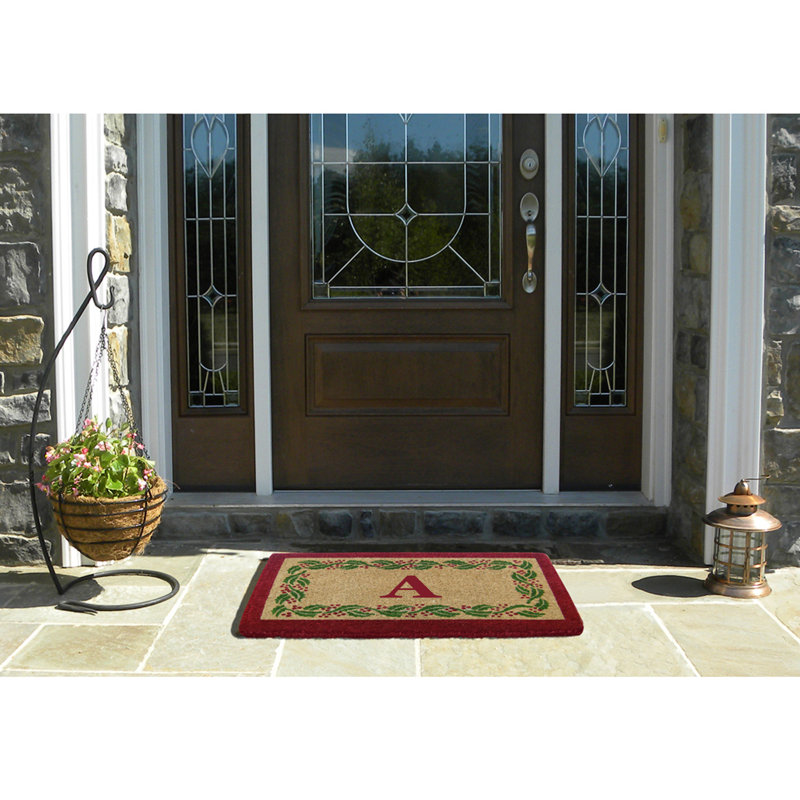 Non-Slip Christmas Outdoor Doormat, Yes