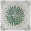 Carreau de céramique à motif mural 12,75 po x 12,75 po Klinker Retro Blanco