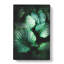 Gathered Green Plant Leaves - Wrapped Canvas-56642413