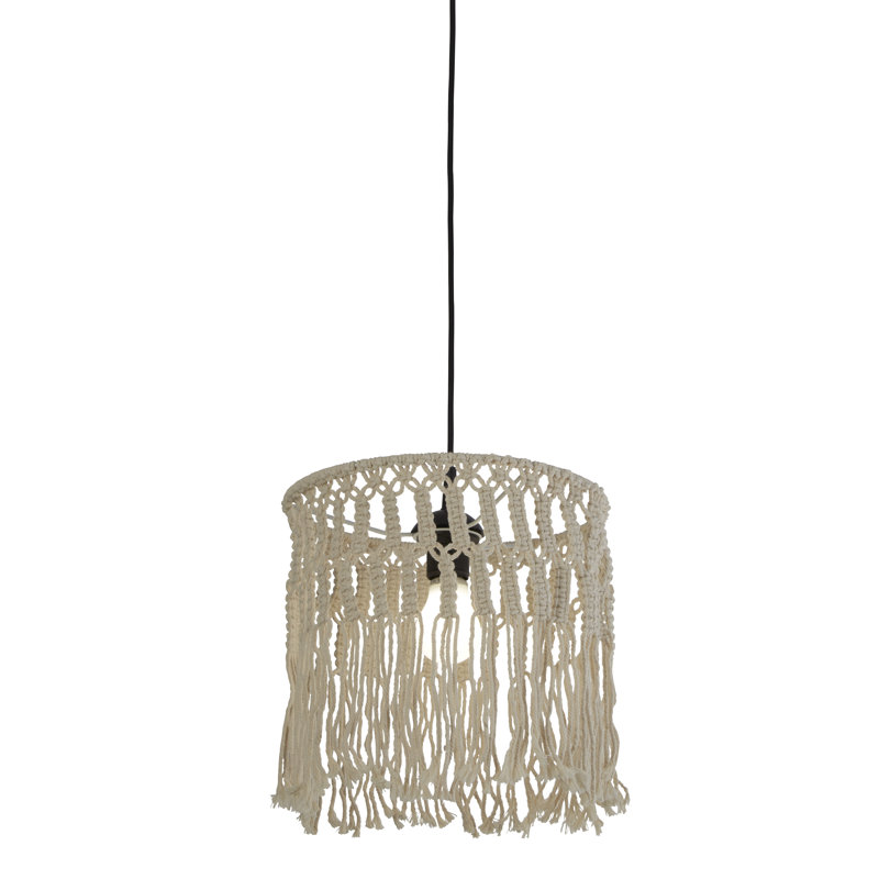 Toupin 1 - Light Black Novelty Pendant