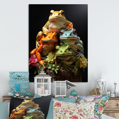 " Animal Frog Family I "
