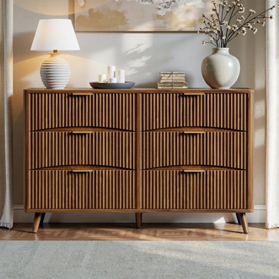 54 " W 6 - Drawer Dresser