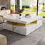 Table basse moderne carrée avec rangement à 4 tiroirs-1735970937