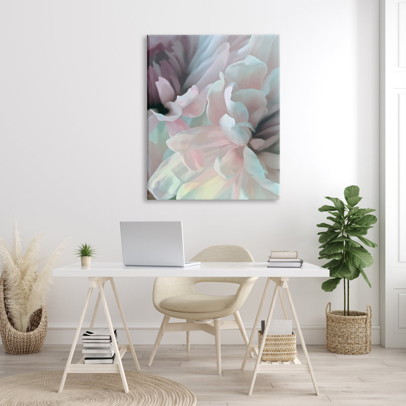 «Blush Flower Petals» par David Pollard - impression, Toile tendue, H 48 po x l 36 po