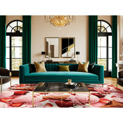  Tapis lavable crème glacée et desserts