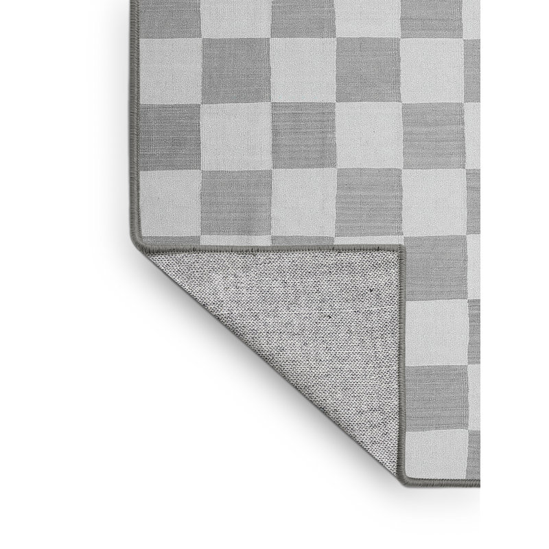 Sydnee Performance Checkered Indoor Rug, Rectangle 2' x 3'