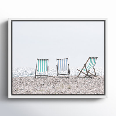 Adriatica Beach Chairs - Photograph Print