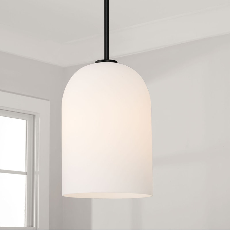 Hilvert 1 - Light Dome Pendant, Black