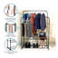 Ransdell 110Cm Double Clothes Rack Stand With Show Shelf
