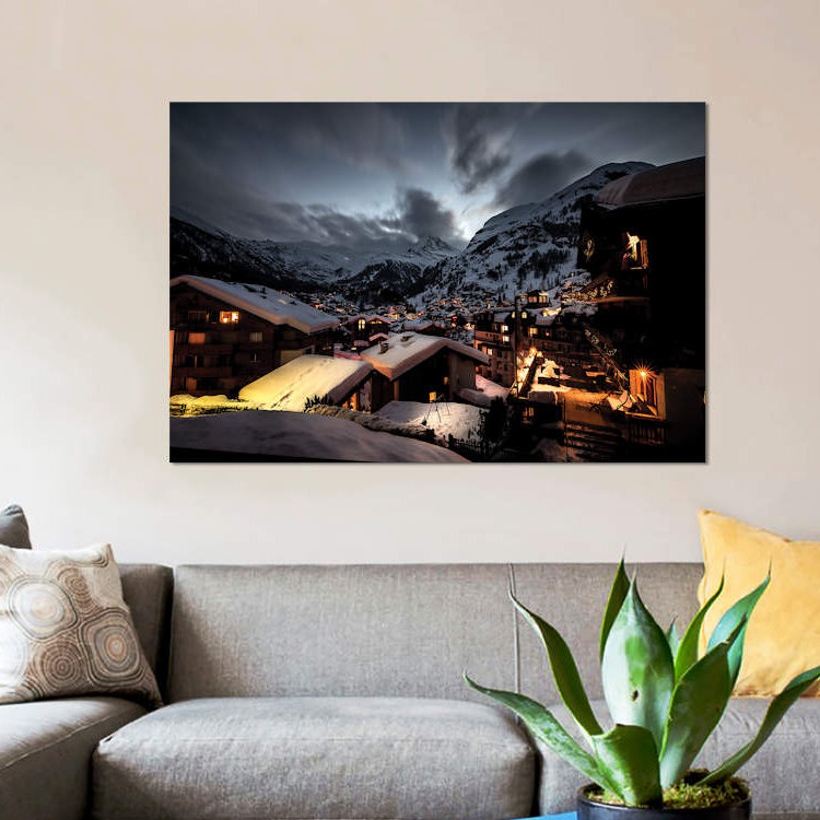 Enzo Romano - Print on Canvas, 101.6 cm H x 66.04 cm W x 1.91 cm D, Wrapped Canvas