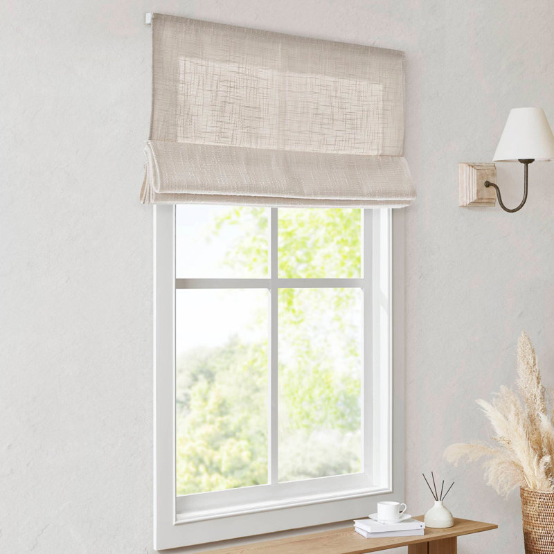 1- Piece 31x64" Room Darkening Cordless Roman Shade