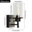 Luminaires de meuble-lavabo noir industriel rétro