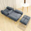 Denzel Upholstered Accent Chair with Footstool-626328186