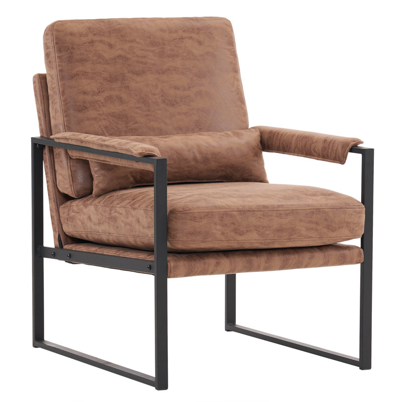 Fauteuil l 24,8 po Ritchey, Brun