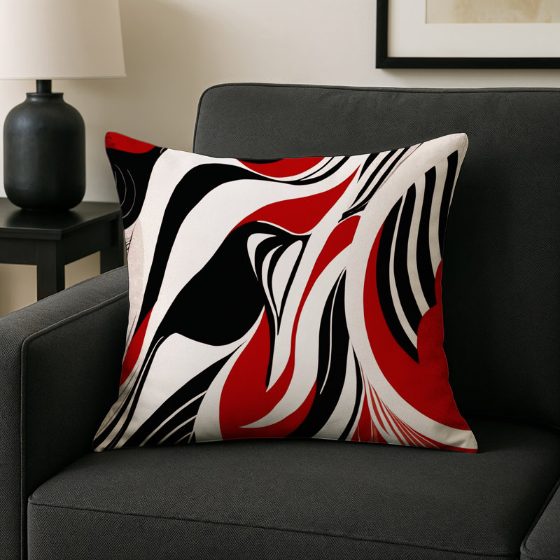 Ember Mirage Indoor And Outdoor Throw Pillow, Square 20"
