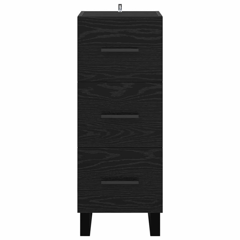 Sideboard Accent Chest, Black Oak
