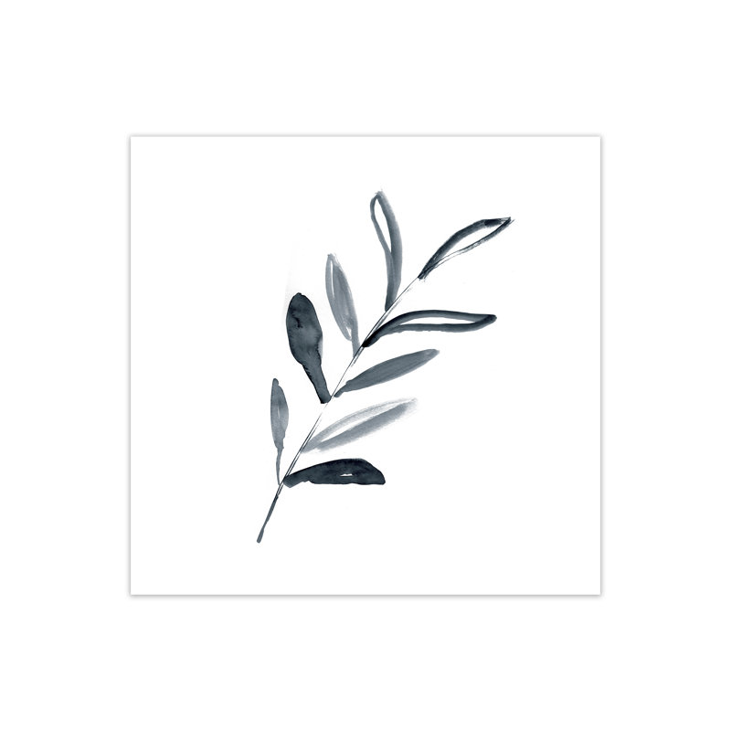 Inkey Sprig by Laura Irwin - Print, No Framed, 59.4cm H x 42cm W x 3cm D