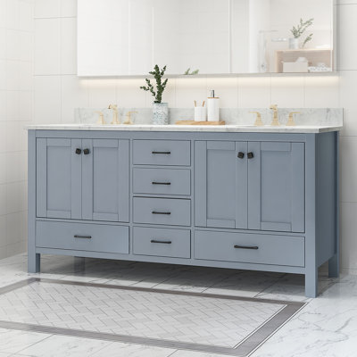 Ensemble de meuble-lavabo double 73 po Kaiyn